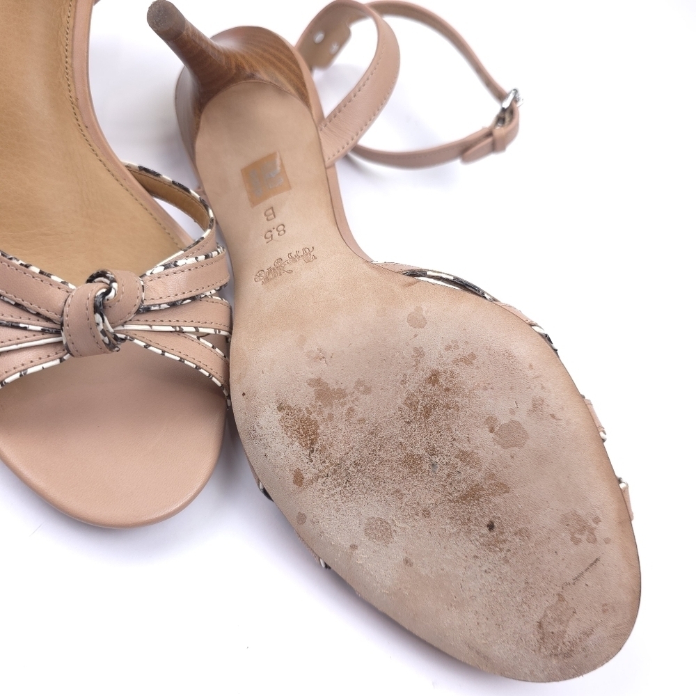 Coach Women's Tan Strappy Sandals Sz 8½ - Picture 9 of 11